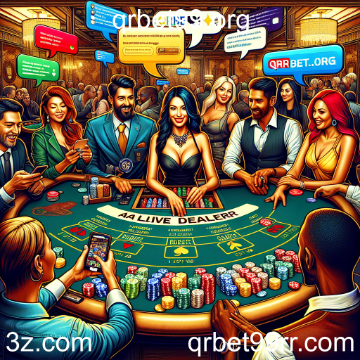 Explorando o Cassino Ao Vivo no qrbet99.org
